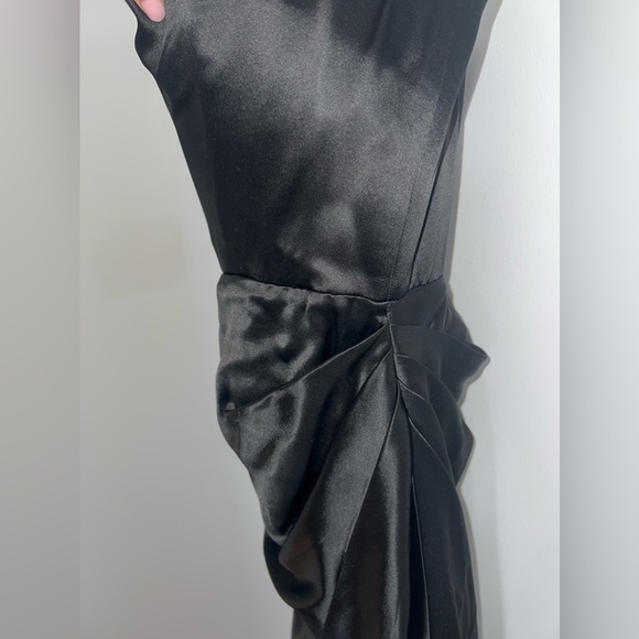 House of CB Black Satin Dress - Picture 8 of 14